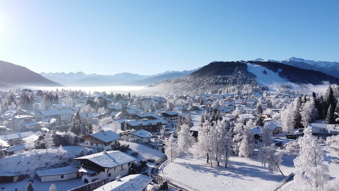 Beste Lage in der 
Olympiaregion Seefeld